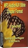 MP3 Audio KJV Bible - Chapter Format - 75 hours - (1) data DVD disk