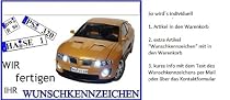WUNSCHKENNZEICHEN 1/18 1/24 1/43 1/72 1/32 alles M&Ouml;GLICH AUCH MOTORRAD NUMMERNSCHILD WUNSCH WUNSCHNUMMERNSCHILD MODELLAUTO MODELL AUTO