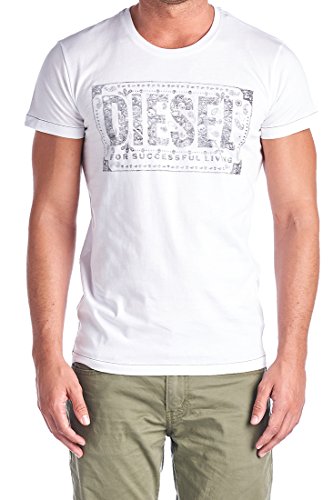 Diesel Mens T Shirt For Successful Living Nuente Maglietta Tee