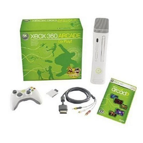 Xbox 360 Konsole Arcade mit Wireless Controller und HDMI-Port