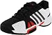adidas Barricade Team 2 Tennis Shoe (Little Kid/Big Kid),Running White/Iron/Black,4.5 M US Big Kid