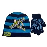 Disney Pixar Toy Story Boy's Knit Beanie Hat and Glove Set (4-7)
