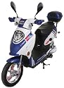 X-Treme Scooters Sport Electric Bicycle Moped (Blue)