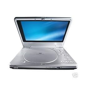 7" Multi Region Portable DVD Player With Digital freeview DVB-T &Analog TV, 300 games all in one