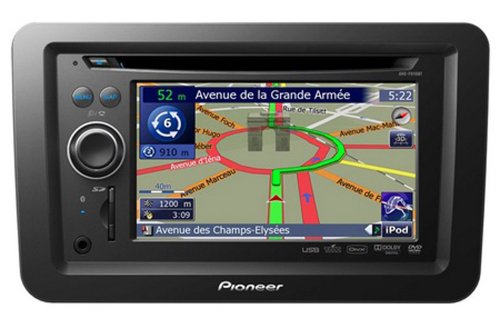 Pioneer AVIC-F9110BT DVD-Mediacenter mit Multisensor-Navigation (SD-Kartenslot, Apple iPod/iPhone-Anschluss USB 2.0) für VW, Skoda, Seat