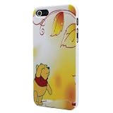 Highsound Fashion Cartoon Disney Winnie Pooh Disney Looking For leaves Hard Back Skin Case Cover for Apple iPhone 5