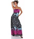 SALE PINK Black Elegant Long TUBE FLORAL Evening Cocktail Dress Size 10 or 12 OR 14 SATIN / SILK DETACHABLE STRAP PARTY OR WEDDING GOWN SHIMMERING FULL LENGTH PROM DEBS BRIDES MAID- mail us the size you want 8 OR 10 or 12