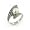 Pave Set Round Marcasite And Pearl Ring, Size 6
