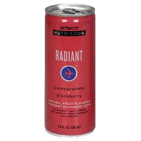 Airforce, Nutrisoda Radiant, 8.4-Fluid Ounce (12 Pack)