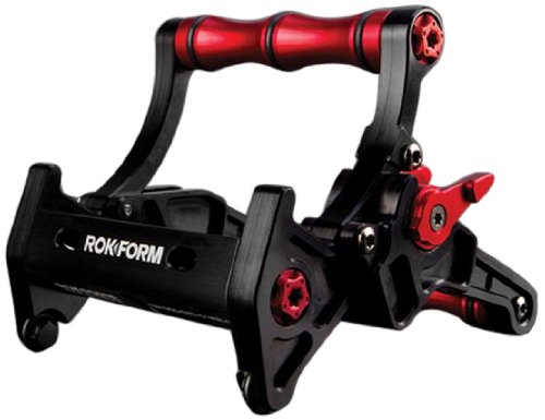 Rokform 070-01KR Rokstand V.1 iPhone Stand Made In The USA - Retail Packaging - Black/Red