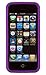 DandyCase 2in1 Hybrid High Impact Hard Aztec Tribal Pattern + Purple Silicone Case Cover for Apple iPhone 5S & iPhone 5 (not 5C) Screen Cleaner