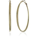 Jessica Simpson Gypsy Ear Gold Intertwined Double H
