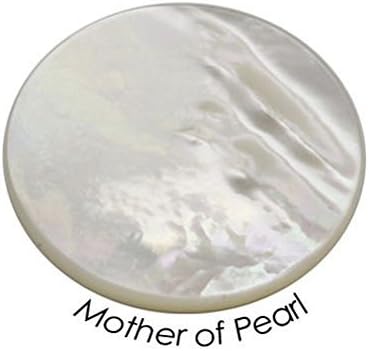 Quoins "Precious" Disc Coin - Small (25mm) Mother Of Pearl White Shell
