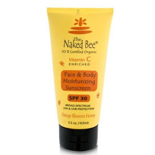 The Naked Bee Vitamin C Face & Body Moisturizing Sunscreen Spf 30 5.5 Oz/163ml