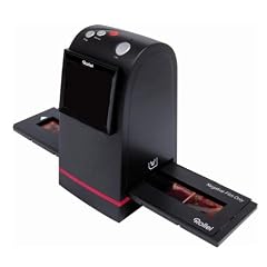 Rollei DF-S 100 Dia Filmscanner (5 Megapixel, 2,4 Farb TFT-LCD inkl. Schlitten f�r Farbnegative und Schlitten f�r Dias, TV out) schwarz
