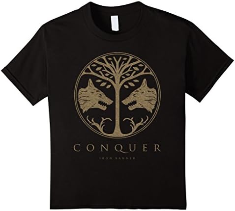 Kids DESTINY - IRON BANNER SHIRT  8 Black