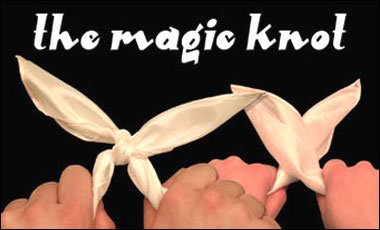 The Magic Knot - AKA Slydini's Scarf Routine or The Knotted Silks