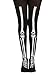 Blackheart Sheer Black Skeleton Tights