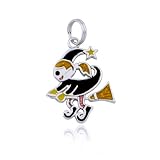 Sterling Silver Witch Charm