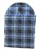 Tea Wallet to Carry Your Teabags with You - Masculine Blue & Gray - Made in the USA