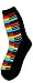 Women's Rainbow Piano Keyboard Trouser Socks by Foot Traffic