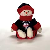 22" MLB Minnesota Twins Plush Snowman Snowflake Friend Christmas Figure