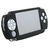 Silicone Skin Case for Sony PSP Slim 2000, Black