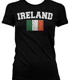 Soccer Clothing-Ireland Flag International Soccer Juniors T-shirt, Irish Soccer Juniors T-shirt