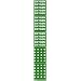 Brady 7210-3C 2-1/4" Height, 2-3/4" Width, B-946 High Performance Vinyl, White On Green Color Self-Sticking Vinyl Pipe Marker, Legend "Oxygen"