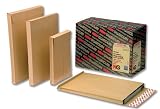 New Guardian Envelopes Heavyweight Peel and Seal Gusset 25mm 130gsm Manilla 305x250mm [Pack 100]
