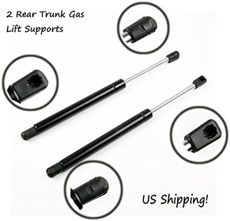 Qty (2) Rear Trunk Gas Lift Supports Sturts Springs Shocks for Honda Civic Del Sol