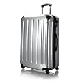 Reisekoffer Koffer Trolley XXL/ 70cm Hartschale silber