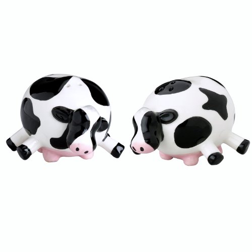 Boston Warehouse Udderly Cows Pepper Set