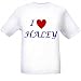 I LOVE HALEY - Name-series - White T-shirt