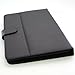 Universal 10.1 Inch Tablet Case Cover (10bl) Pu Leather Folio Style Fits Contixo Craig Electronics Cmp745e (Black)