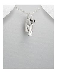 Key Pendant Necklace In 92.5 Sterling Silver
