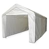 Domain Carport Enclosure Sidewall Kit, White