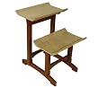 Mr. Herzher's Feline Furnitue Double Seat, Early American Finish