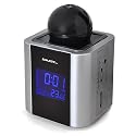 Majestic Projektions-Radiowecker (Thermometer, LED-Display, Line-In)