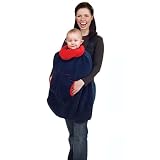 Sweet Adeline Polar Fleece Carrier Cover - Navy/Red