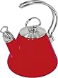 Chantal 3 Cup Small Personal Teakettle, Red