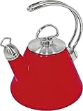 Chantal 3 Cup Small Personal Teakettle, Red