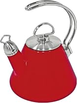 Chantal 3 Cup Small Personal Teakettle, Red