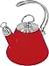 Chantal 3 Cup Small Personal Teakettle, Red