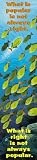TREND ENTERPRISES T-25037 BANNER WHAT IS POPULAR IS NOT-5 VERTICAL