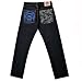 RMC Martin Ksohoh Tsunami Wave/Painted Logo denim jeans REDM1473