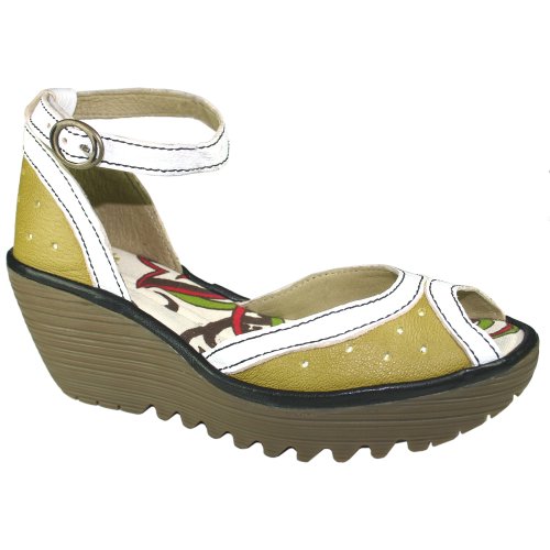 Fly London Womens YODA must/offwh/blk P500030018 7 UK