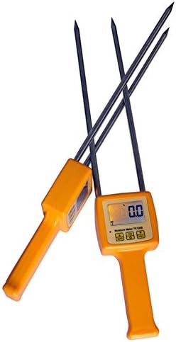 4 Digital LCD Grain moisture meter Corn Beans Rice tester TK100S range:5-35%