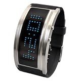 [ブラックダイス]Black Dice 腕時計 GURU FRONT グルフロント シルバー/マルチカラーLED BD6001 メンズ 【正規輸入品】