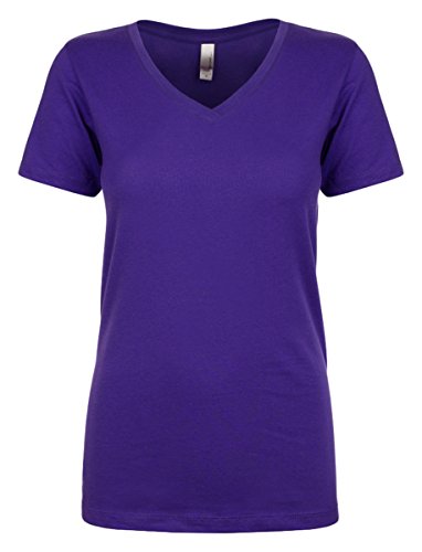 Next Level NL1540 Women's Lightweight V-Neck Jersey T-Shirt